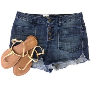 Volcom High Waisted Cutoff Shorts